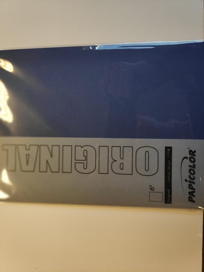 Papicolor Original Papier A4 200 gsm 6 Sheets Irisblauw