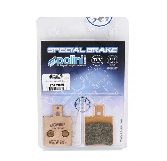 Plaquette de frein Polini pour Scooter Beta 50 Quadra Neuf