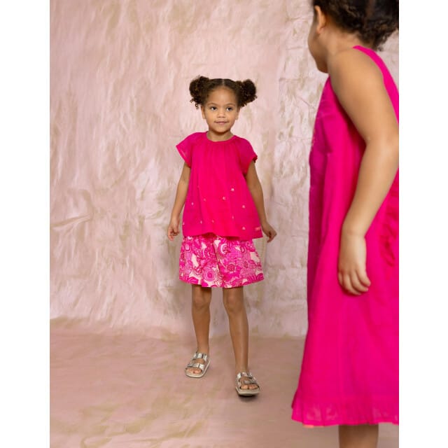 Oilily Beetroot Blouse- maat140/10yr Beetroot Paars