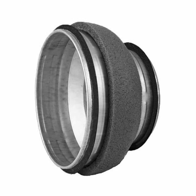 Thermoduct geïsoleerde spiro verloopstuk Ø 200 mm – 125 mm