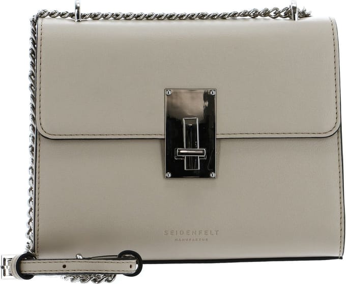 SEIDENFELT MANUFAKTUR Schoudertas Linsell Crossbody Bag Wool Beige