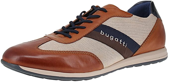 bugatti 311-A9Q05-4169 XL - Herensneaker - 6352-Cognac-Beige