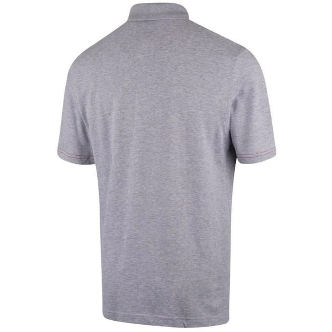 Lee Cooper Heren Marl Pique Poloshirt (Grijs)