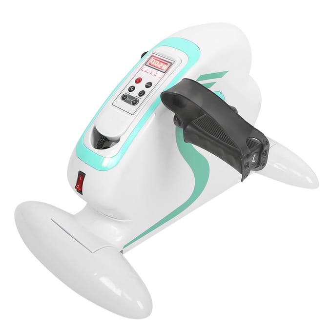 Elektrische Revalidatieapparatuur Ouderen Oefentrainingsfiets Herstelmachine EU PLUG gray
