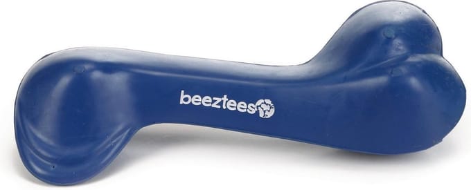 Beeztees Massief Been No3 - Hondenspeelgoed - Blauw - 14 cm