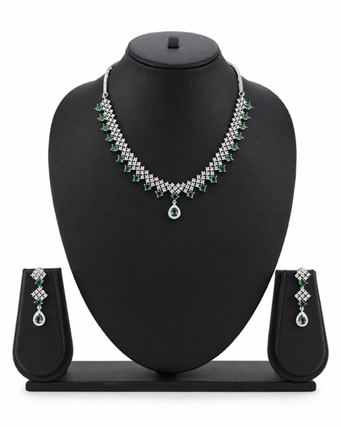 N3 Collecties Klassieke Diamanten Elegance Set Voor Vrouwen