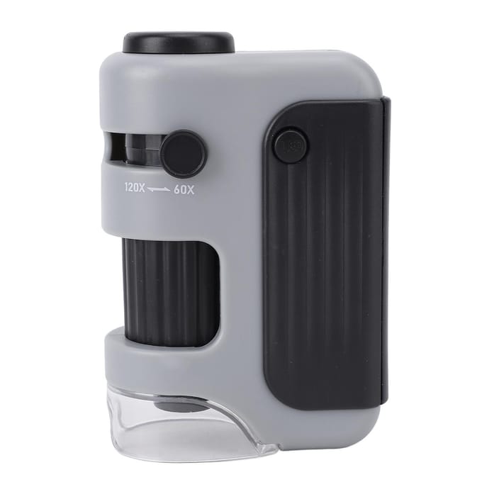 Microscope portable pour enfants, microscope de poche miniature pour étudiants pour l'observation