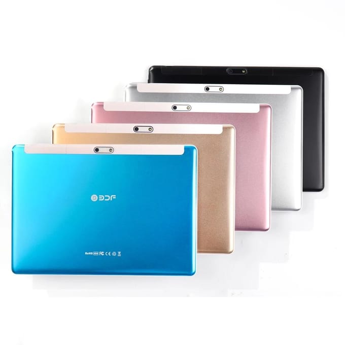 Tablet PC 10.1 Inch Android 11 Octa Core 4GB/64GB Tablet 3G LTE Telefoongesprek GPS 1280*800 IPS met Cover Case Add keyboard case zwart