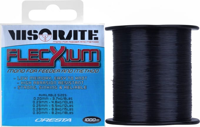 Cresta Visorate Flecxium Mono Feeder & Method 1000m - Maat : 0.28mm