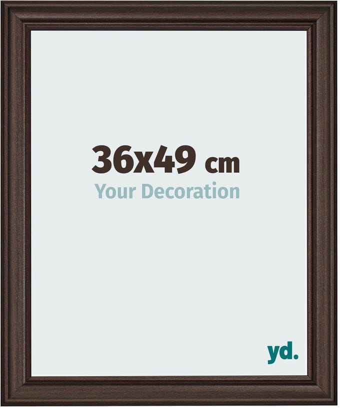 Your Decoration - Fotolijst 36x49 cm - MDF - Eiken Donker - Lazio