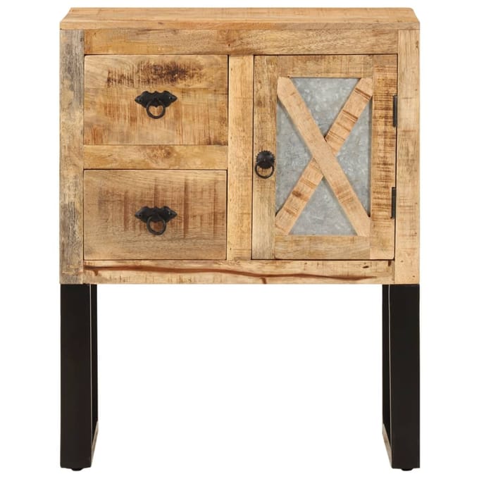vidaXL - Dressoir - 60x30x76 - cm - massief - mangohout