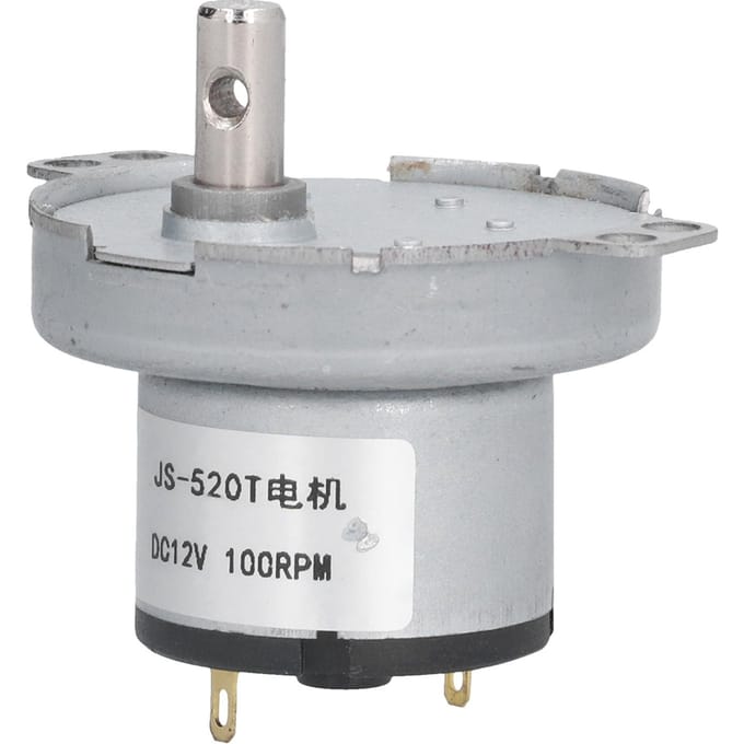 100RPM Synchrone Motor Hoge Torsie Elektrische Micro Snelheidsreductie Motor met Vertanding DC 12V