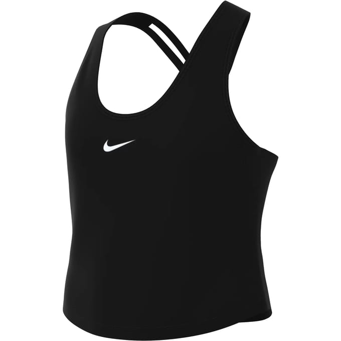 Nike Dri-Fit One Tanktop Meisjes-Zwart,Wit