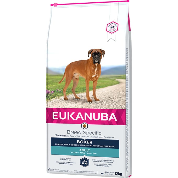 Eukanuba Boxer - Breed Specific - Kip - Hondenvoer - 12 kg