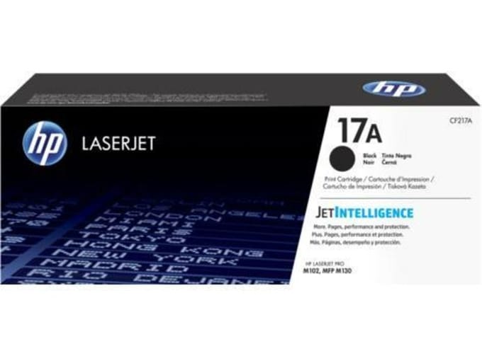 Tonercartridge hp cf217a 17a zwart