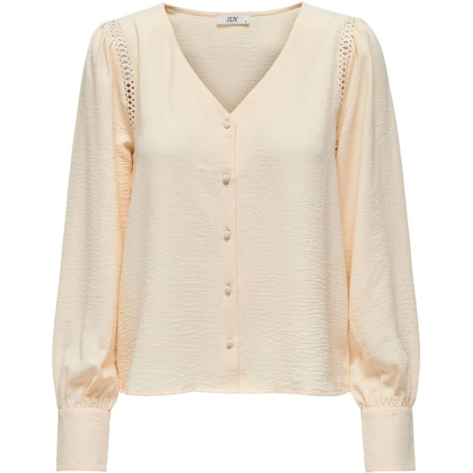 Jacqueline de Yong Lion life v-neck shirt