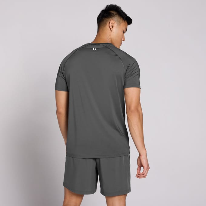 MP Men's Training Short Sleeve T-Shirt - Dark Grey - S