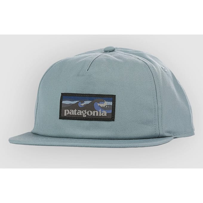 Patagonia Boardshort Label Funfarer Cap blauw