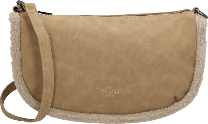 Charm London Newington Schoudertas - Taupe