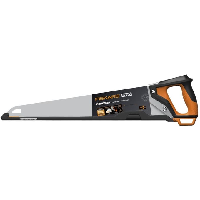 Fiskars Pro Stroom Tooth Fine-cut hand saw (55 cm 11 TPI)