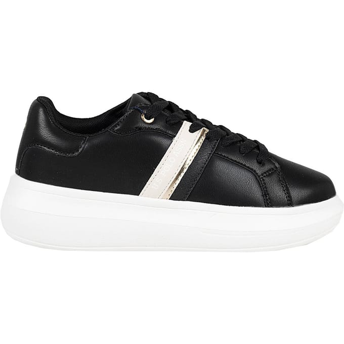 U.S. Polo Assn. Sneaker Helis011 Dames Zwart