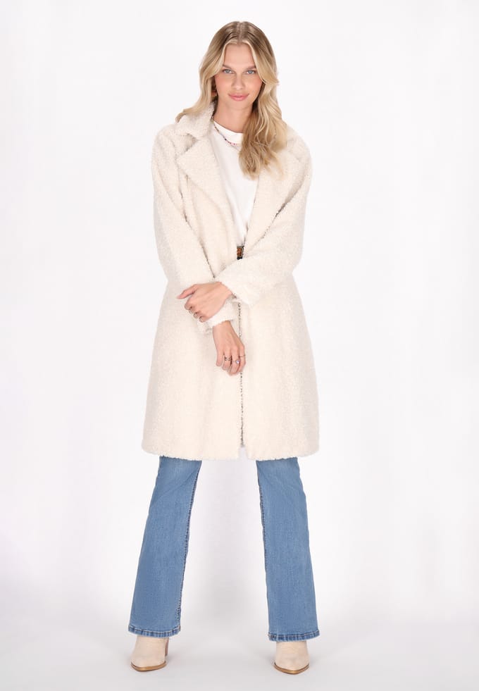 IZIA jas Dames wolwit