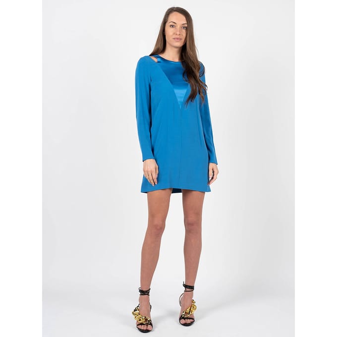 Patrizia Pepe jurk Vrouw blauw