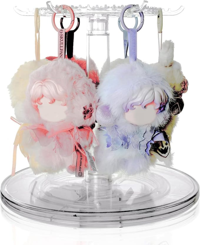 Roterende Vitrine - Poppen Display - Verzameling Tonen - Soepel Draaiend - Acryl