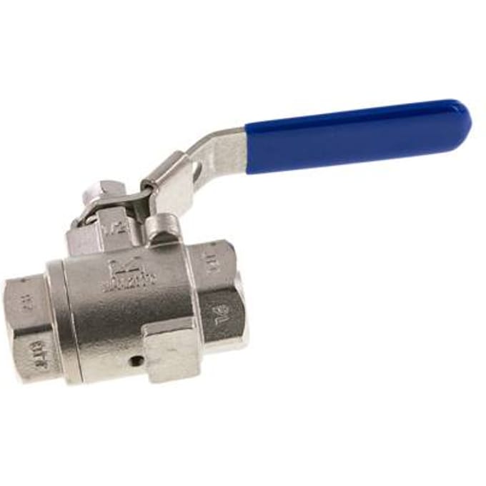 G 1/2 inch RVS Kogelkraan met Ontluchting - BL3SH-MVT-012