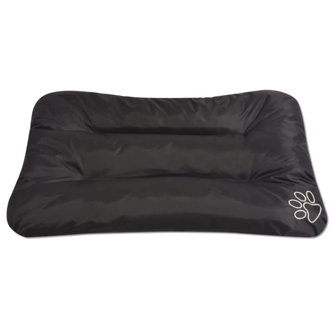 vidaXL - Hondenmatras - maat - XXL - zwart