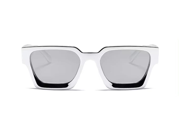 Designer Festival Zonnebril - Zilver - Techno - Rave glasses