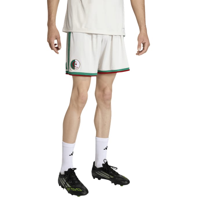 Adidas Algeria Korte Broeken Heren - Wit - Maat M - Poly Mesh