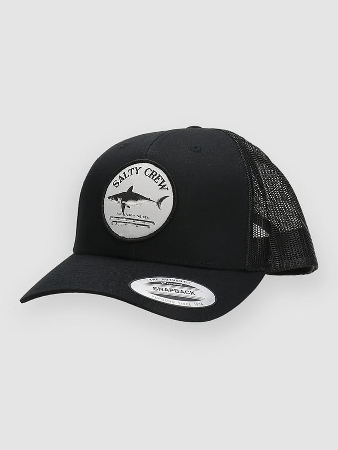 Salty Crew Bruce Retro Trucker Cap zwart