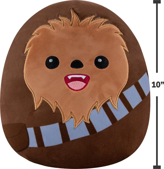 Squishmallows pluche Star Wars Chewbacca 25cm knuffel