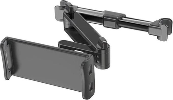 Techvavo® Tablet Houder Auto - Telefoonhouder Auto - Tablethouder Auto Hoofdsteun - Hoofdsteun Houder Tablet en Smartphone - Universeel