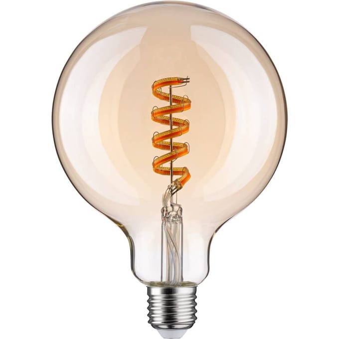 Filament 230 V Smart Home Zigbee 3.0 LED Globe G125 E27 470lm 6,3W RGBW+ dimbaar Goud