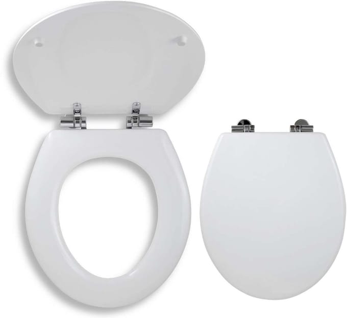 Novaservis Prestige - WC-zitting Softclose, MDF, wit WC/SOFTLYRA