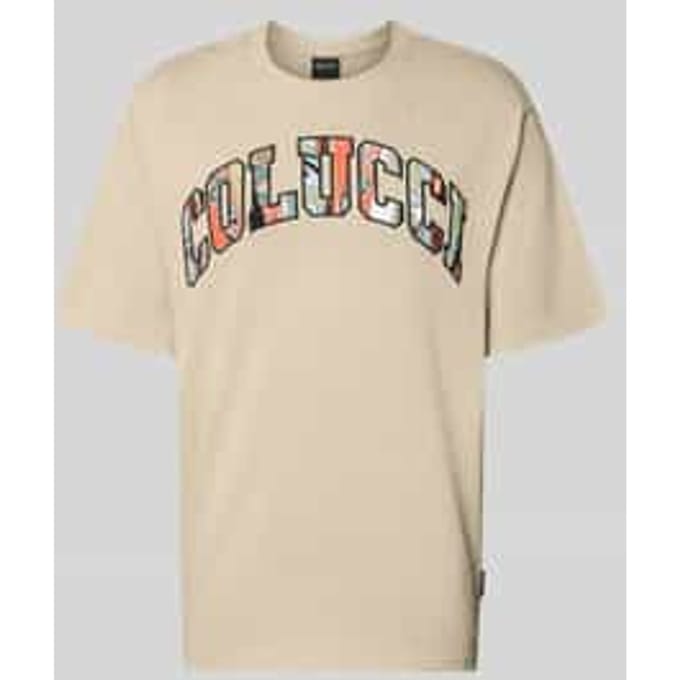 T-shirt met 1/2-mouwen