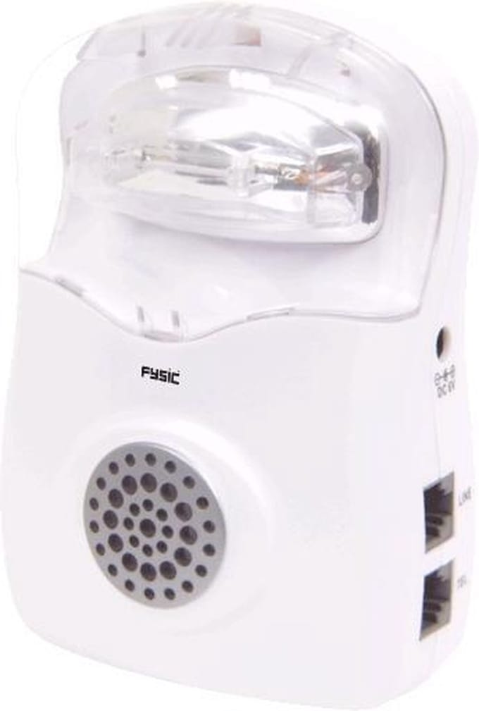 Fysic FD-30 Telefoonbel met flitser