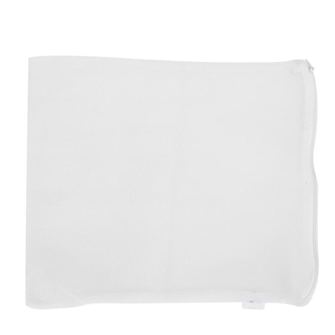 10 Pièces Aquarium Aquariums Sac Filtrant Réutilisable en Polyester avec Fermeture Éclair Sacs d'Isolation Blanc blanc