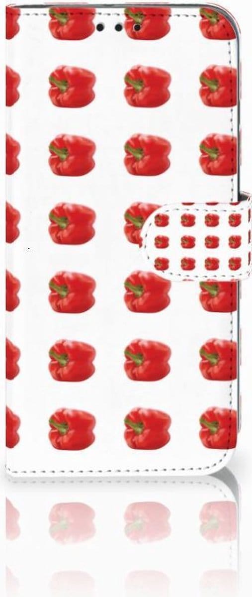 Honor 10 Lite Book Cover Paprika Red