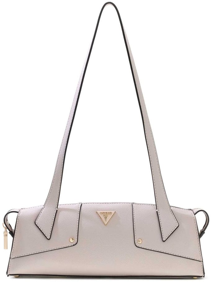 GUESS schoudertas Darcy Shoulder Satchel Bag Stone crème