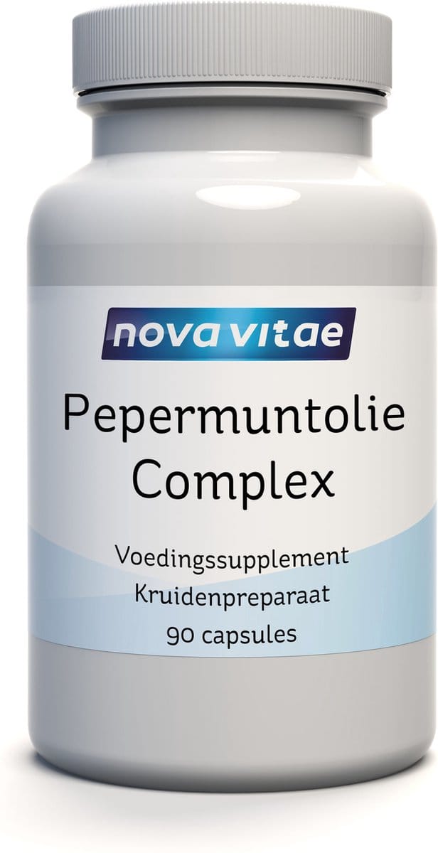 Nova Vitae - Pepermuntolie - Complex - Puur - 90 capsules