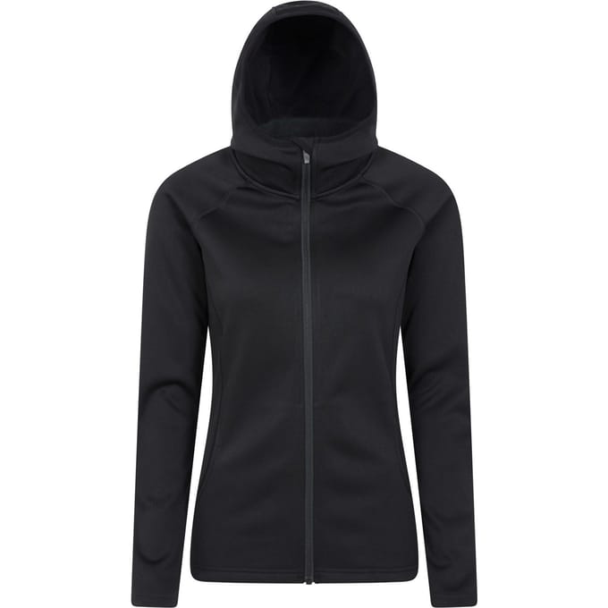Mountain Warehouse Dames/Dames Dynamic Chakra IsoCool Full Zip Hoodie (Zwart)