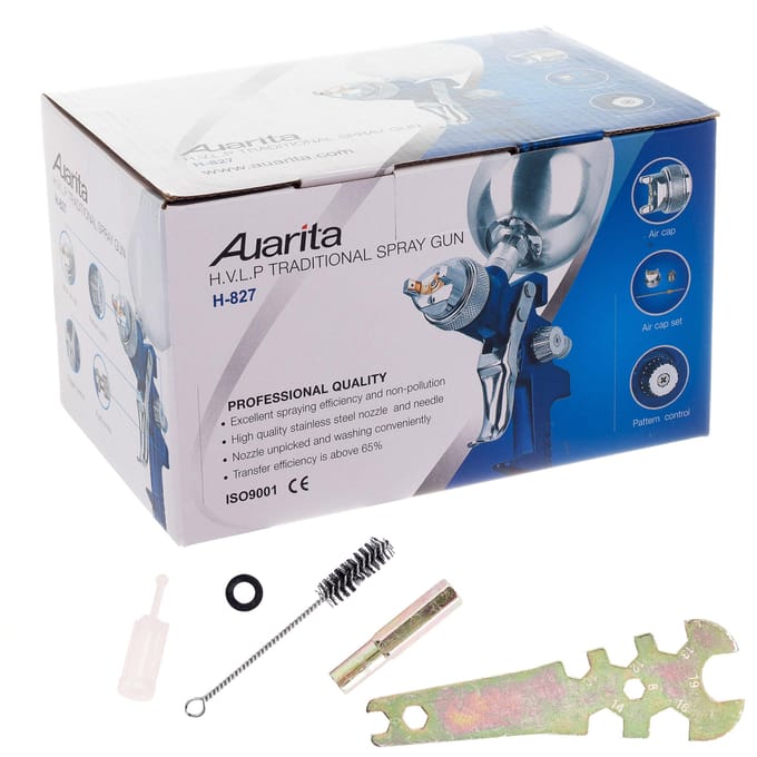 Auarita H-827 HVLP Spuitpistool 1.3mm - Professioneel Lakken