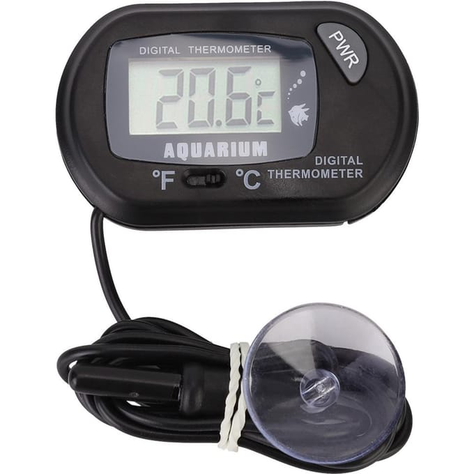-50 celsius +70 celsius  Digitaal LCD Scherm Aquarium Temperatuur Thermometer Vissentank Water Thermometers gray