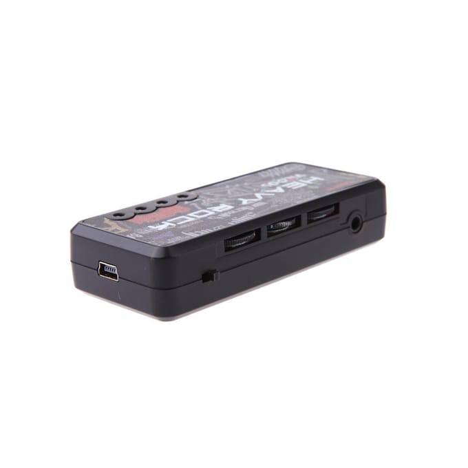 Vitoos prise de guitare électrique Mini amplificateur de casque Heavy Rock Compact Portable black