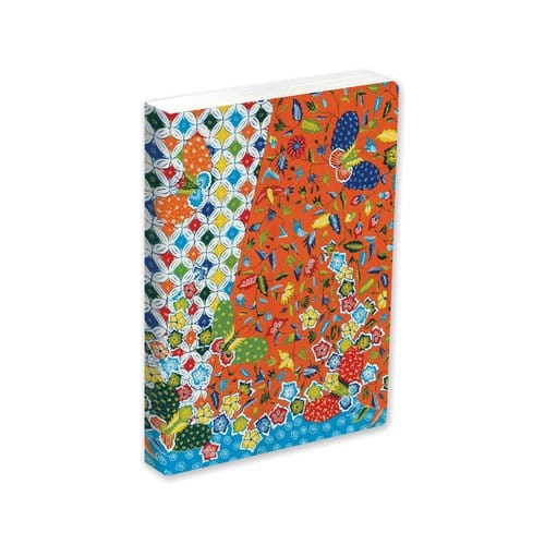 Journal Modern Batik Kawung Butterflies, Lined Paperback - Jrnl