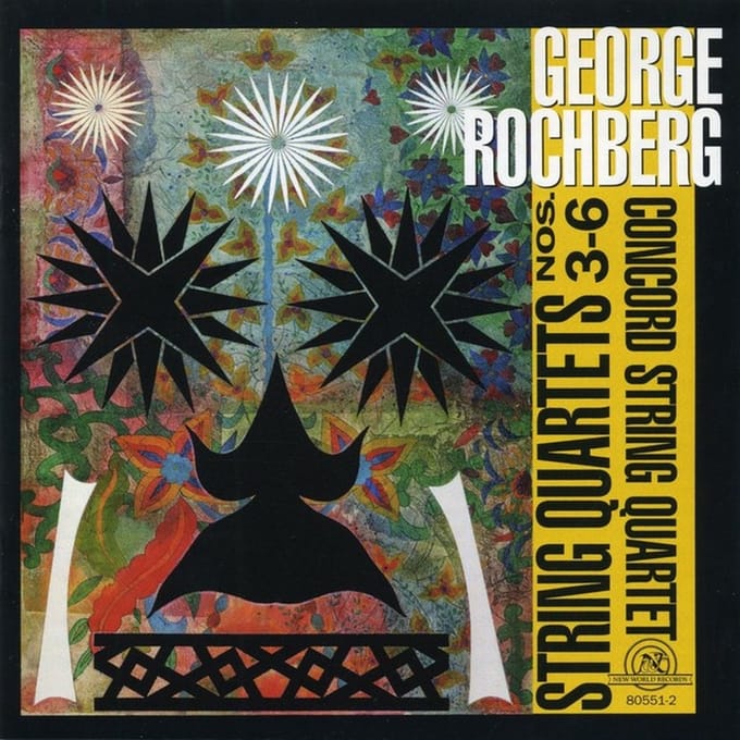 The Concord String Quartet - George Rochberg: String Quartets 3-6 (2 CD) (Remastered)