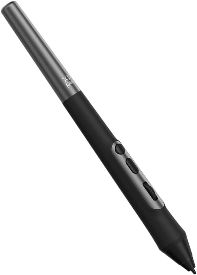 Digitale Pen - Tekentablet Pen - Digitaal Tekenen - 16384 Drukniveaus - Ergonomisch Ontwerp - Zwart